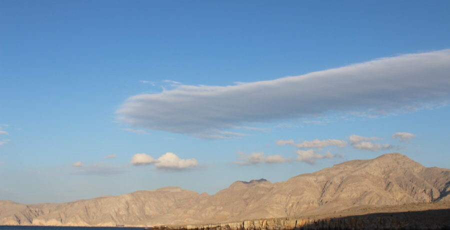 Landschaft im Oman