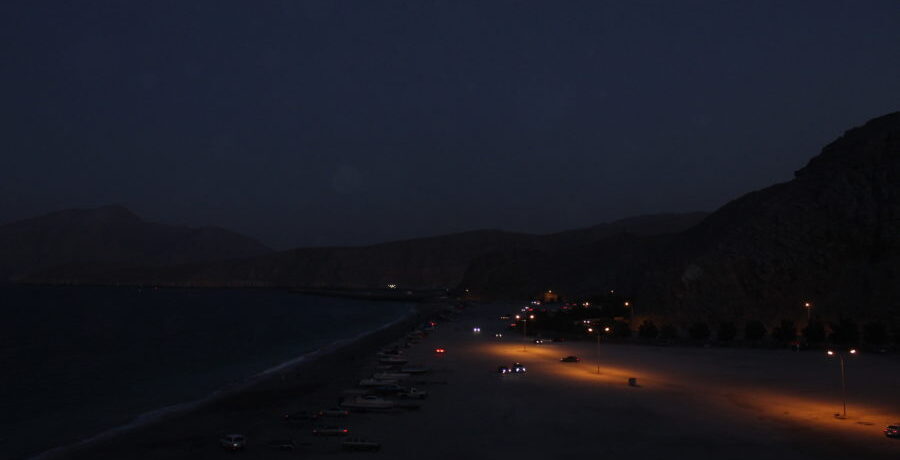 Musandam Strand nacht2