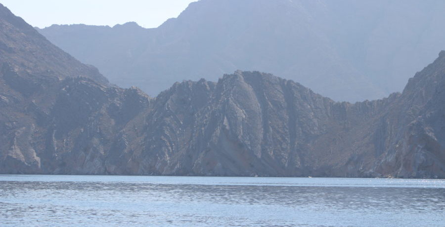 Landschaft Khasab Oman 2