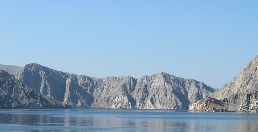 Gebirge von Khasab Musandam