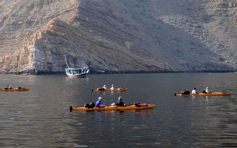 Kajaking Khasab Musandam